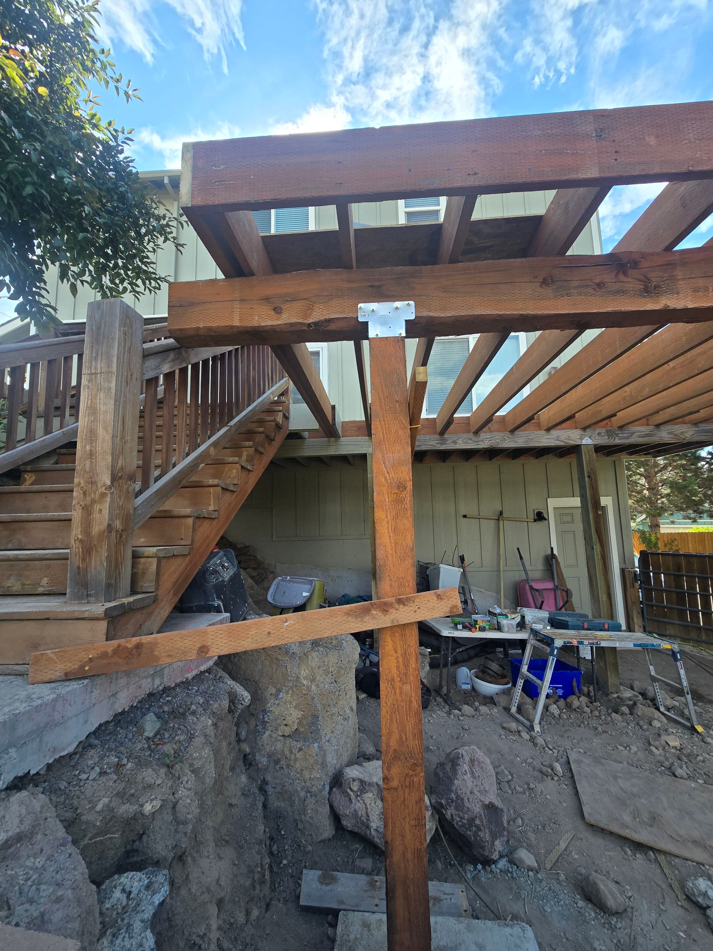 Project Second-Story Deck Expansion With Premium Deckorators Decking image