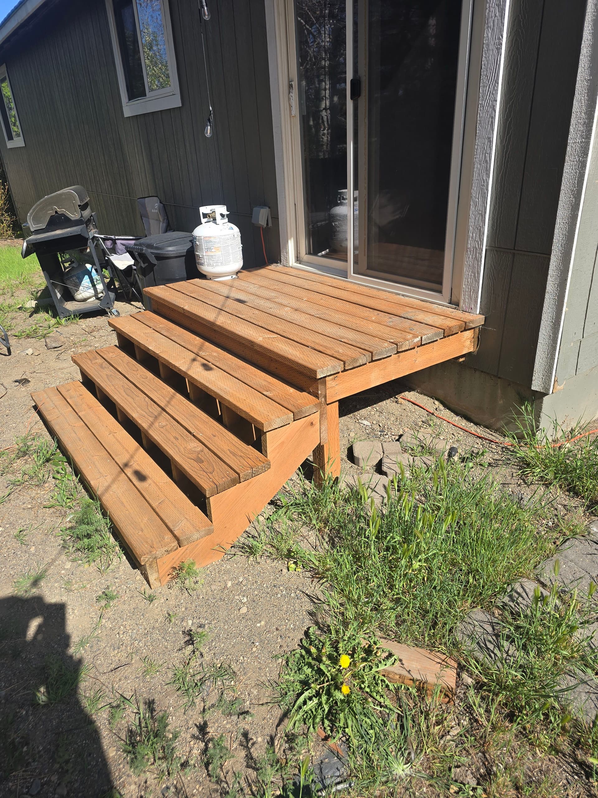 Handrail Installation on Stairs and Porches in Bend Oregon image