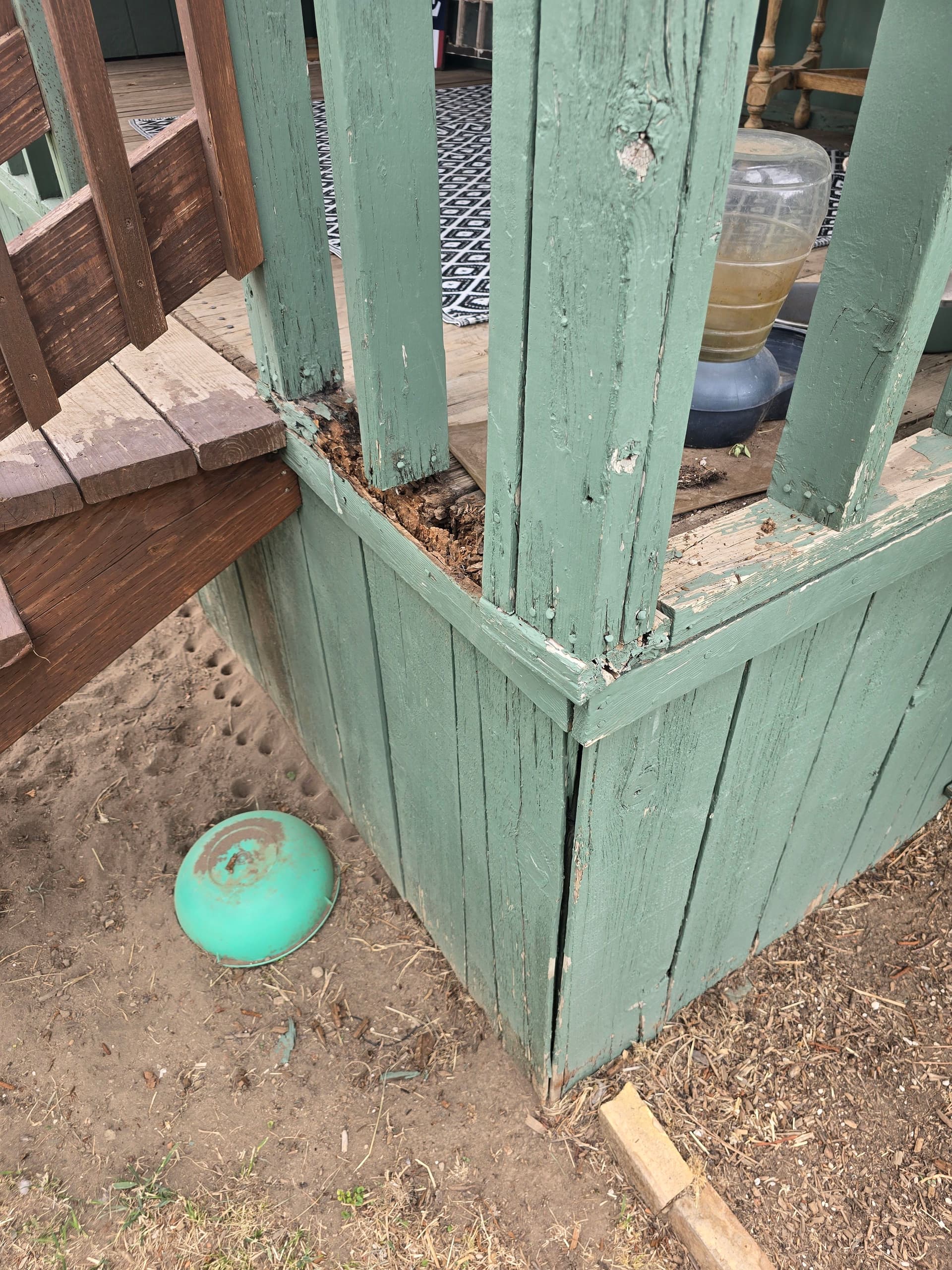 Gallery photos for Front Porch Dry Rot Repair and Fresh Paint That Actually Lasts: Image #1